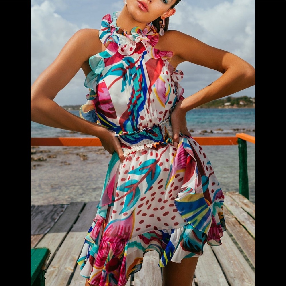 PatBo - Flora Halter dress (new w/ out tags) Size 4